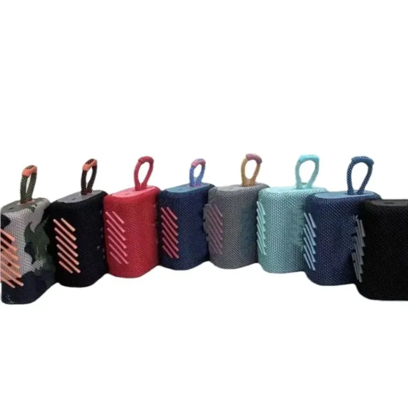 high-quality JBGO3 Portable Small Steel Cannon Outdoor Speakers Mini Brick Third Generation Wireless Bluetooth Speaker_voghion.com