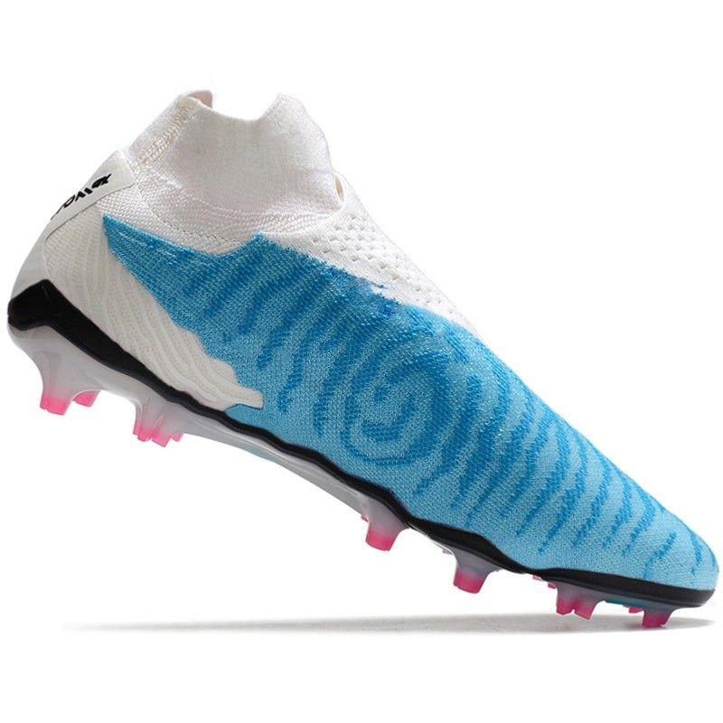 Ghete de fotbal bărbătești cu talpă galvanizată, model FG, portocaliu fluorescent, model Low Top_voghion.com