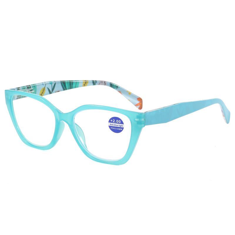 2024 New Spring Leg Anti-Blue Light Wear-Resistant Fashion Square Frame Unisex Reading Glasses_voghion.com