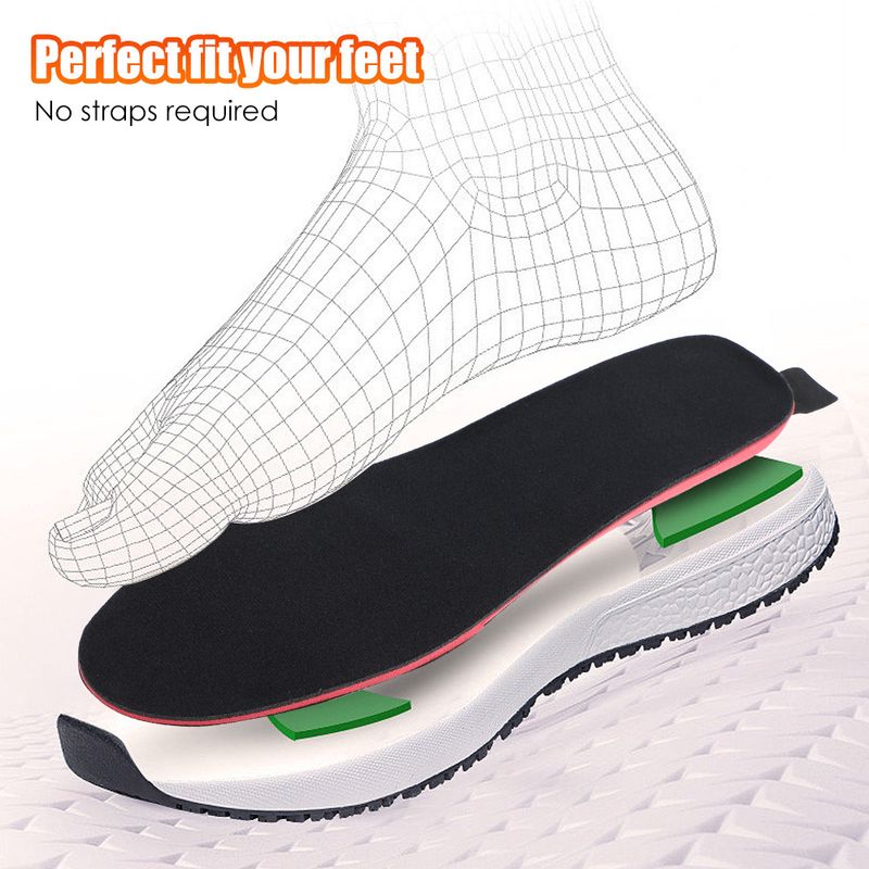 Plantillas calefactoras eléctricas para invierno, recargables, de 2100 mAh, con control remoto, para acampar, calentador de pies, se puede cortar la almohadilla de los zapatos._voghion.com