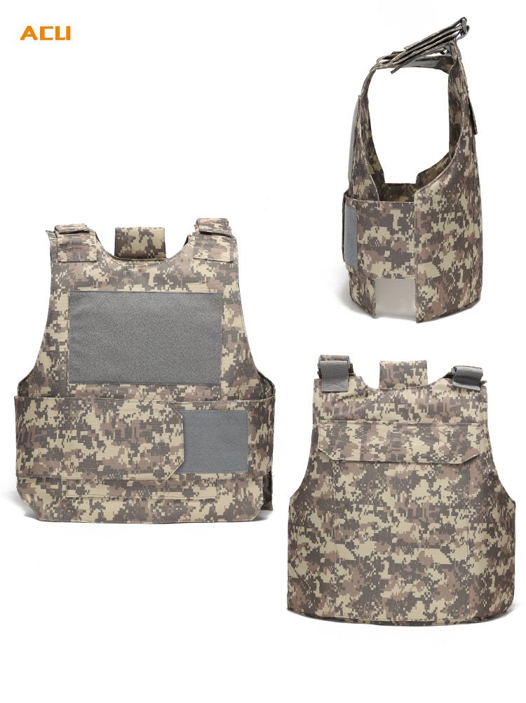Vest Multi functional Armor Plate Carrier Vest CP Camo 800D_voghion.com