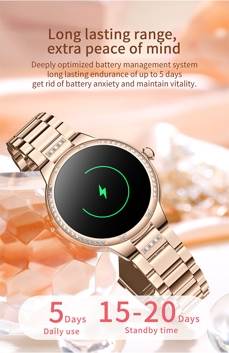 L68b Heart Rate Blood Pressure Oxygen Monitoring Bluetooth_voghion.com