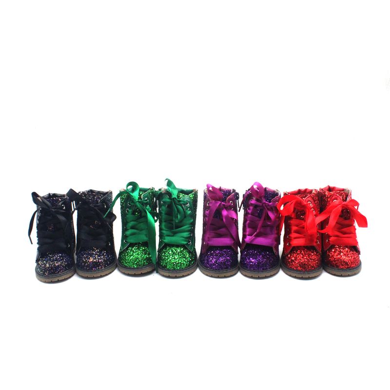 Mutter & Kinder Europäischer und amerikanischer Außenhandel Herbst und Winter Gretel Weihnachten Baby-Kleinkindschuhe für Mädchen High-Top-Martin-Stiefel Schneestiefel_voghion.com