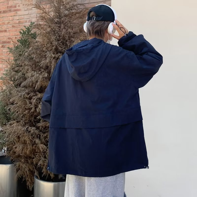 Giacca Charge, pullover funzionale con mezza cerniera, alla moda, primaverile e autunnale, da uomo di High Street americano, vestibilità ampia e funzionale_voghion.com