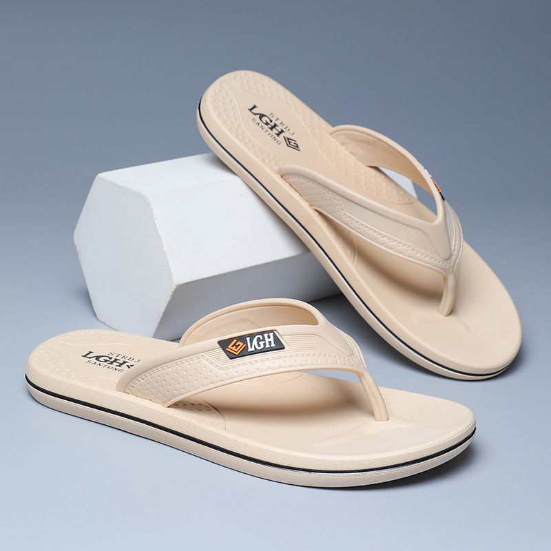 Neue Flip-Flops 25 Sommermode Casual Anti Slip Beach Clip On für Outdoor Wear Trend Wear-resistant Herren Hausschuhe_voghion.com