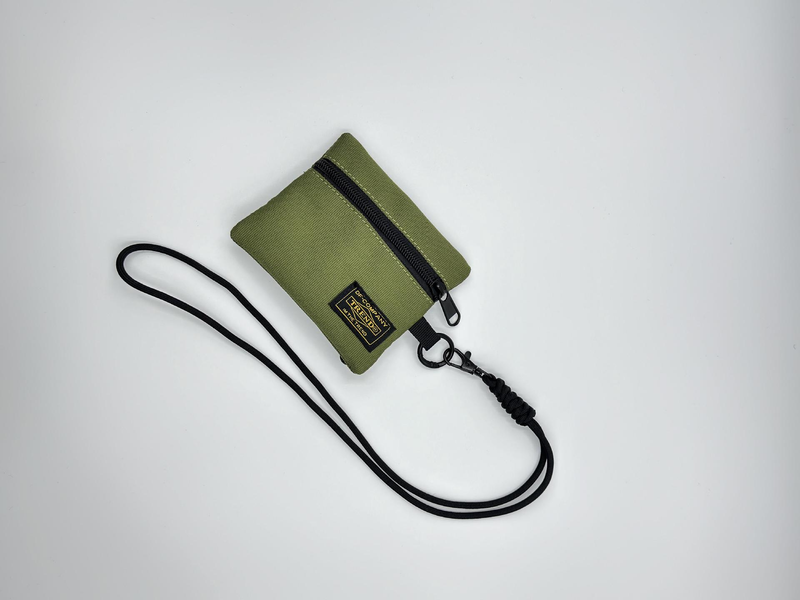 Urban Utility Pouch – Streetwear Nylon Organizer For Cards & Essentials (Unisex, Detachable Strap, Waterproof, Lightweight, 2-Fold Design)_voghion.com