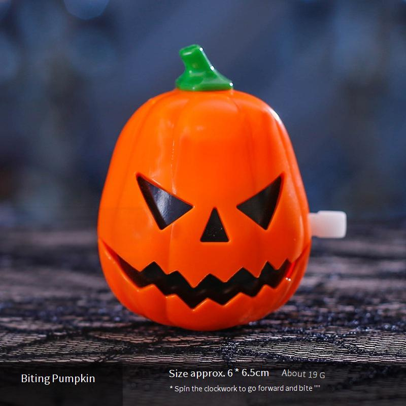 Spooky Halloween Keychain Prank Toys - Jumping Eyeballs, Glow-in-the-Dark Skeletons, Biting Pumpkins, Creepy Finger Sleeves_voghion.com