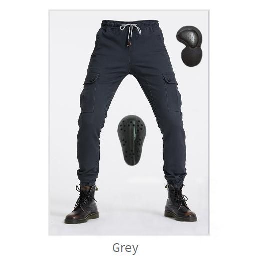 Men's & Women's Winter Thermal Riding Pants – Fleece-Lined Motorcycle Jeans, Slim Fit & Anti-Slip For Cold Weather Commuting_voghion.com
