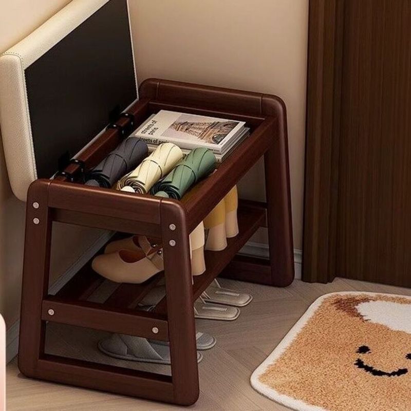 Changing For Home Entrance, Solid Wood Bench, Stool, Can Sit On Shoe Cabinet, Integrated Entryway Sofa Stool_voghion.com