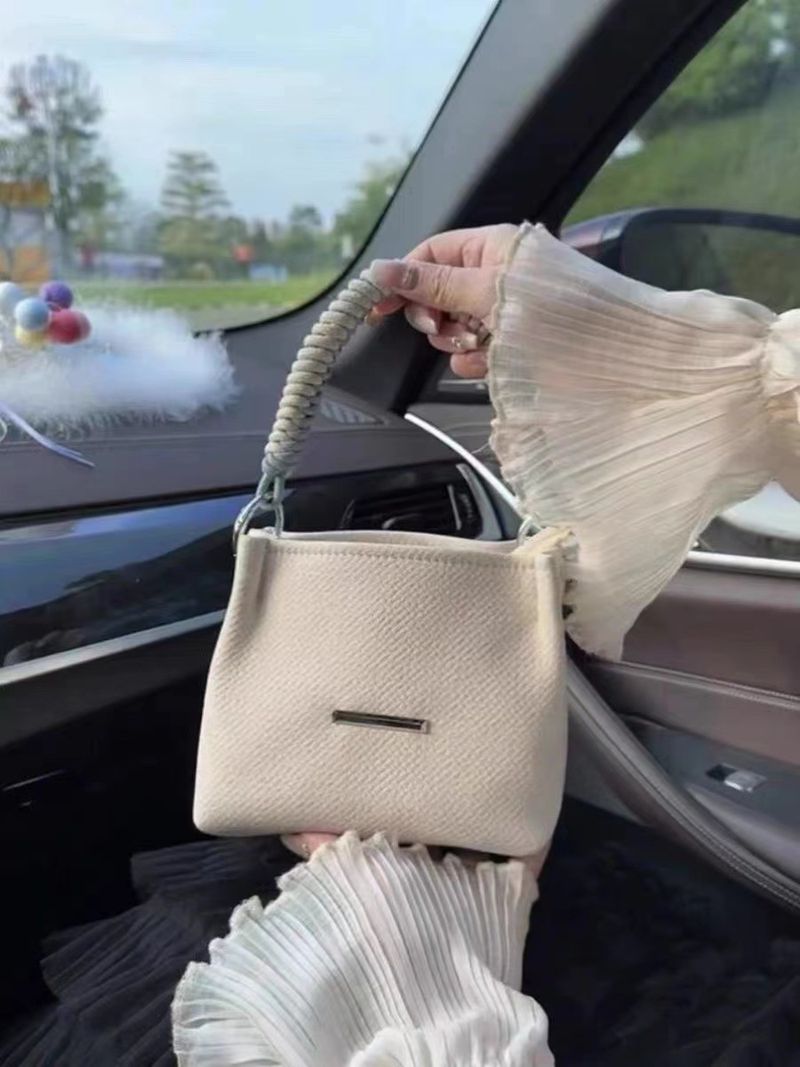 Borsa a tracolla piccola in tela con design di nicchia, versatile e semplice, di alta qualità, primavera estate 2024, per donna_voghion.com
