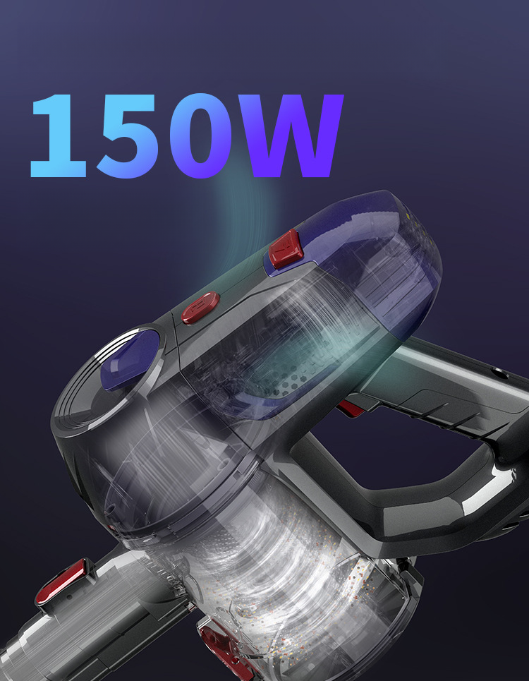 Wireless Handheld Convenient Vertical Suction High Power Cleaner Home Mite Removal Vacuum_voghion.com