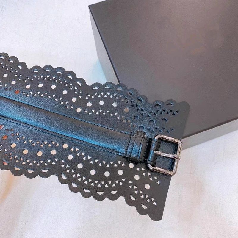 HOT Hule Læder Skærfbind Kvinder Kohud Mode Slank Talje Ser Viser Italiensk Design_voghion.com