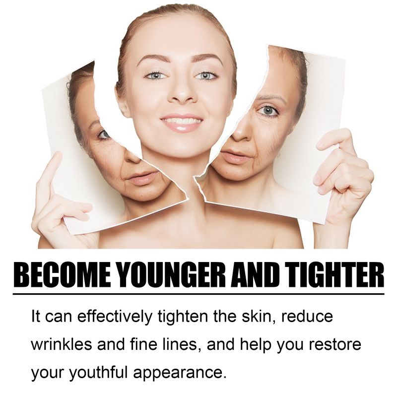 OUHOE Vitamin C Serum, Moist Tender Firming Skin Fade Out Fine Lines Anti-Wrinkle Skin Cream_voghion.com