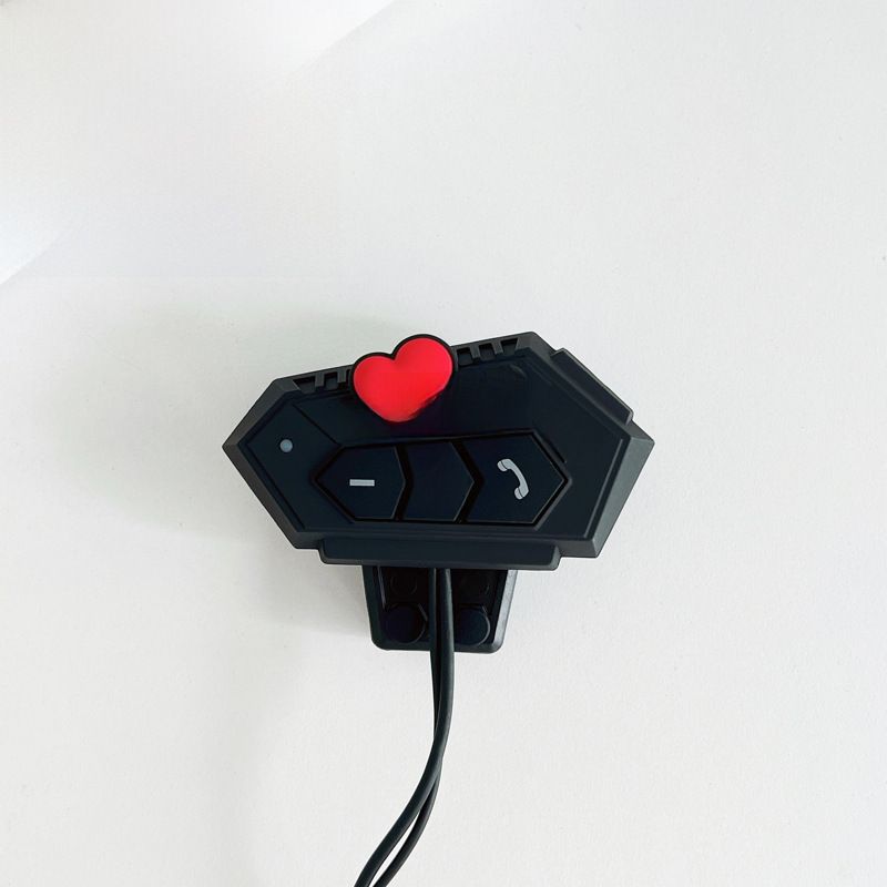 BT12S Motorcycle Helmet Bluetooth Headset 2000 mA Hard Mark Soft Mark Universal Takeaway Riding Bluetooth Headset_voghion.com