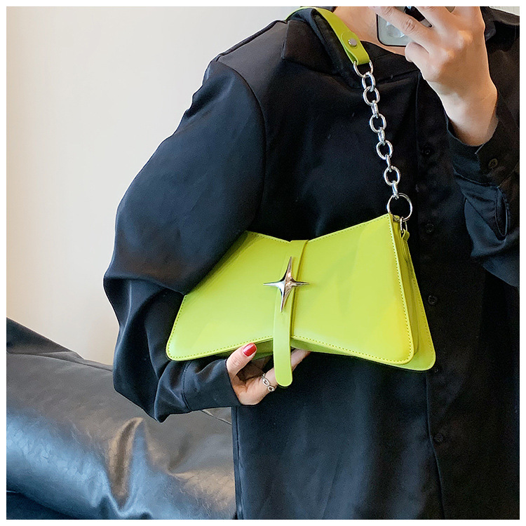 Underarm Bag Women's 2023 New Niche Design High-end Foreign Style Chain Shoulder bag fashion Messenger small square bag_voghion.com