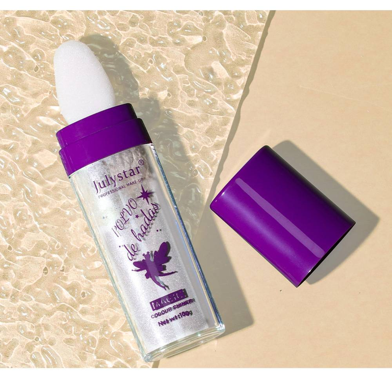 Fairy Highlighter Pat Powder Brightening - Polvo iluminador para todo el cuerpo, maquillaje tridimensional natural para contornear Nuevo producto_voghion.com