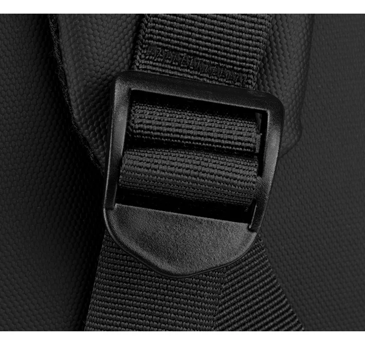 Mochila masculina de cor sólida com zíper, grande capacidade, multiuso, unissex, design moderno, negócios, casual, personalidade, viagem, tudo combina_voghion.com
