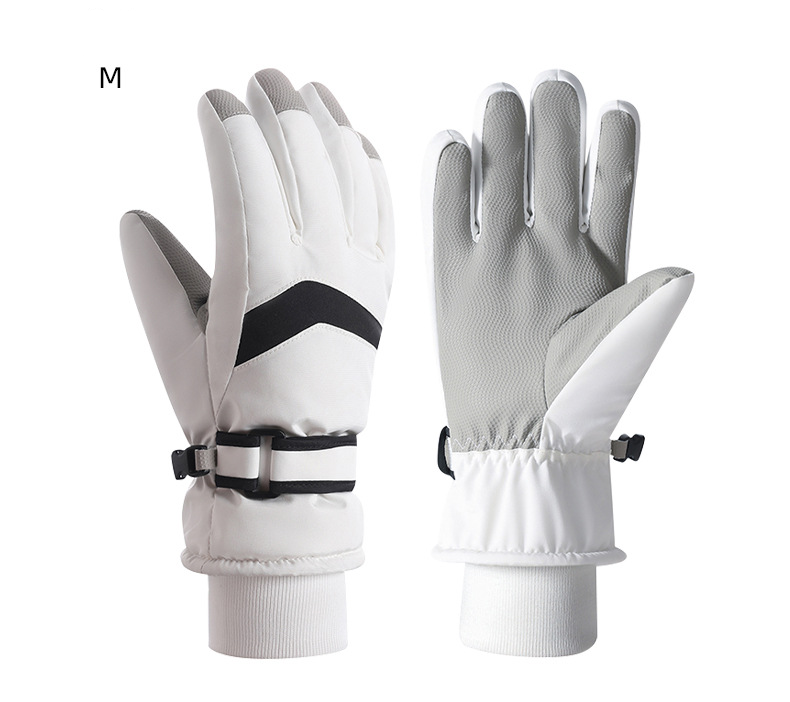 Gants unisexes en polaire chaude pour ski, cyclisme, hiver, gants à écran tactile pour hommes_voghion.com