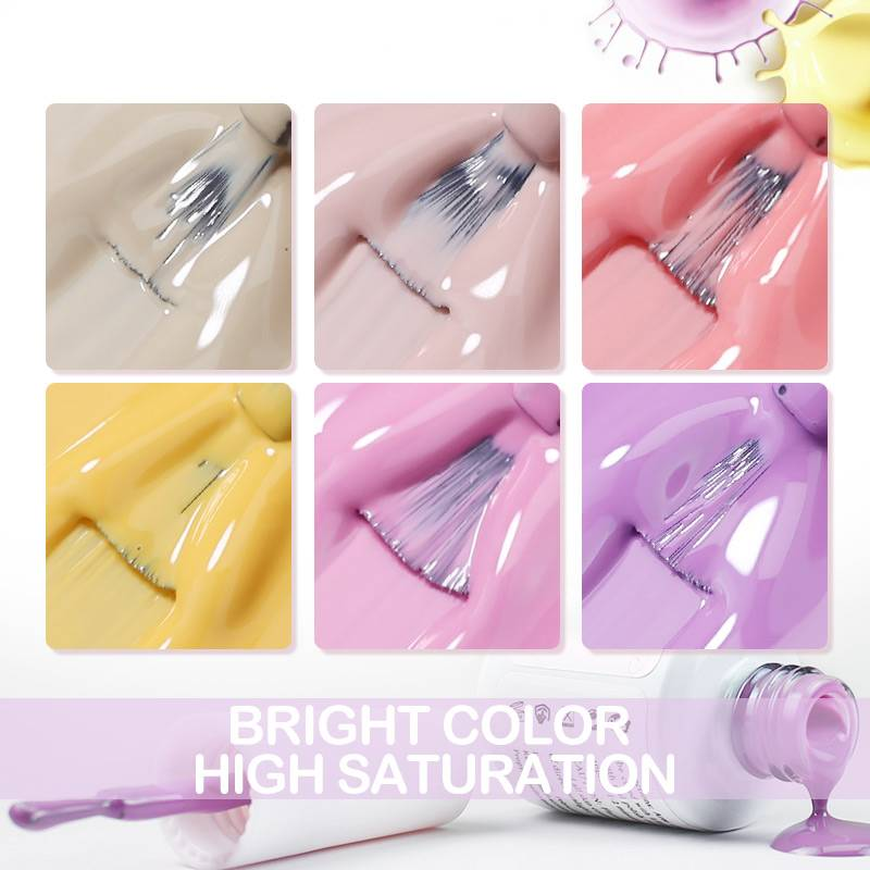 Arte Clavo 3 pezzi Hema Free Gel Polish Colors Set smalto per unghie permanente Base Top Coat per manicure a lunga durata Kit colori classici_voghion.com