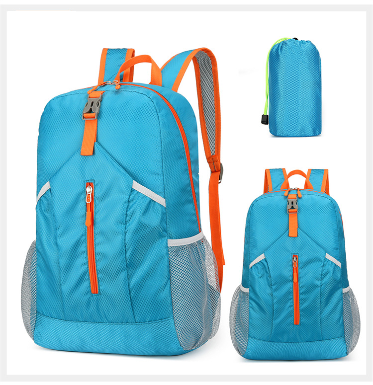 Outdoor Sport Rucksack Faltbarer Leichter Reiserucksack Wasserdicht_voghion.com
