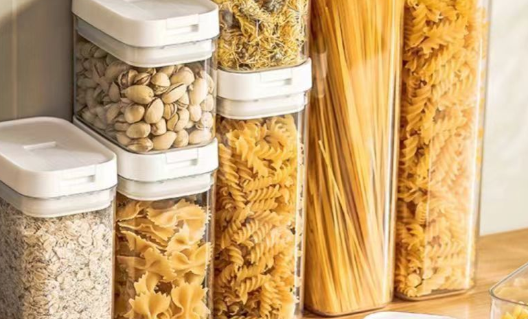 Sealed Jar Storage Box Grains Moisture Proof And Insect Proof Storage Jar Noodles Dry Goods Kitchen Plastic Bottle_voghion.com