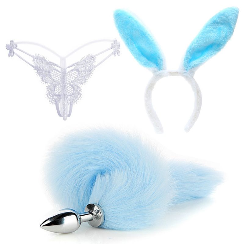 luckyqqyp Sexspielzeug-Set Cosplay Nippelklemmen Analplug Anfänger SM Erstmalige Verwendung_voghion.com