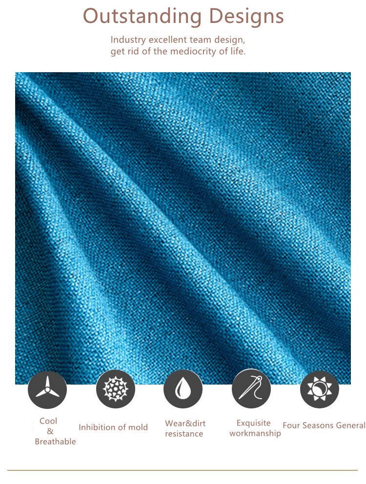 Waterproof Cushion Cover Solid Color Pillowcase Soft Plush Polyester Pillow Cover For Couch Sofa Living Room Outdoor Gift Nordic_voghion.com