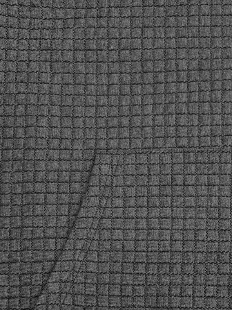 Felpa con cappuccio casual da uomo in flanella con cerniera, effetto scamosciato e ricamo jacquard - Vestibilità comoda ed elegante per autunno e inverno_voghion.com