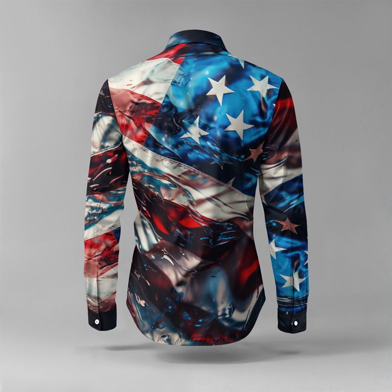 Set di camicie da uomo primavera/estate 2025, con stampa di marca, alla moda, semplice, a maniche lunghe, di alta qualità e comode._voghion.com