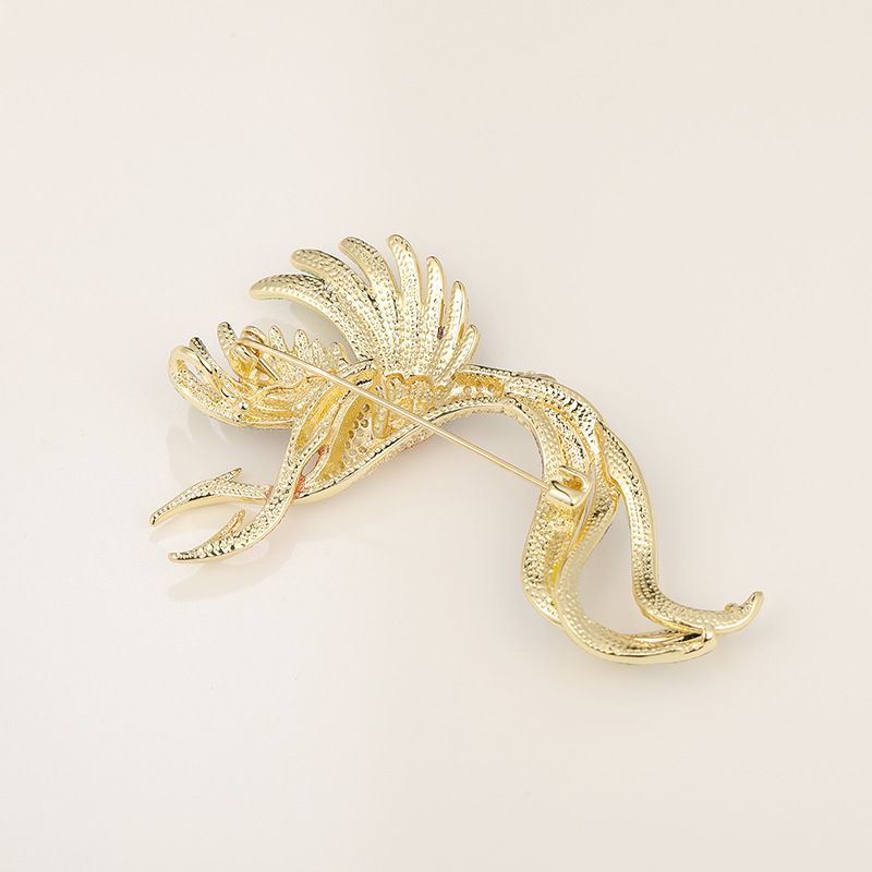 Spilla fenice di alta qualità, spilla smaltata a cambiamento graduale, elegante accessorio per cappotto_voghion.com