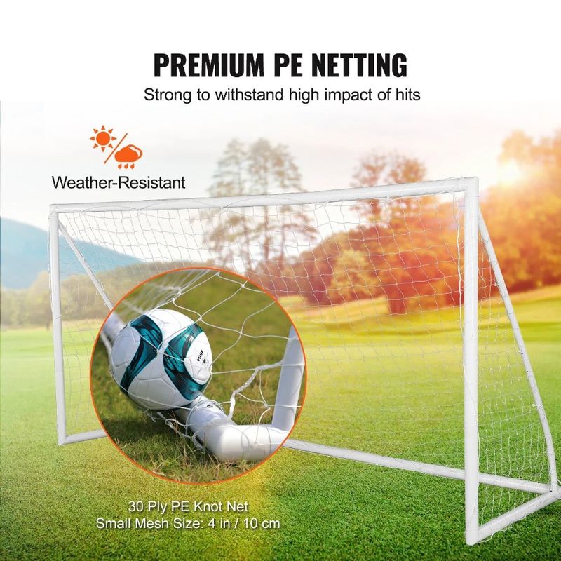 Porta da calcio per allenamento 12x6, rete da calcio, rete da calcio per adulti, rete da calcio da cortile, grande, portatile, per giovani, set da calcio_voghion.com