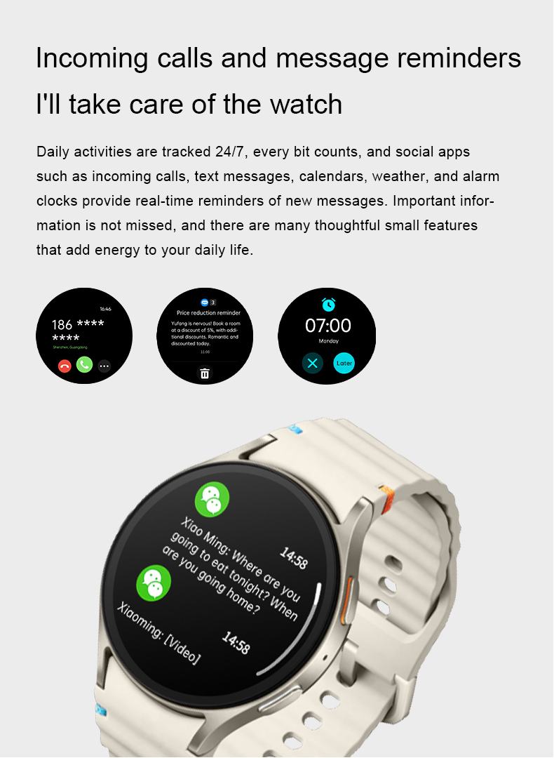 2025 JS 7 Sport 1.39 inç Su Geçirmez NFC Tansiyon Aleti Sesli Asistan Erkek ve Kadın Relojes Akıllı Saat_voghion.com
