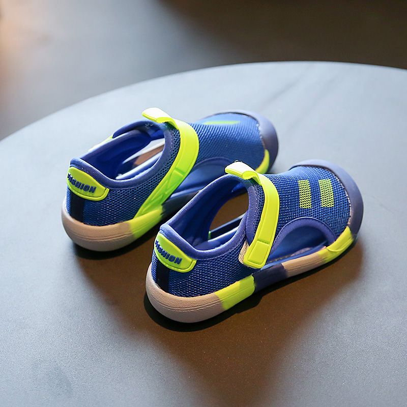 Sandali estivi per bambini traspiranti, casual, da spiaggia, leggeri, con punta chiusa, per bambine_voghion.com