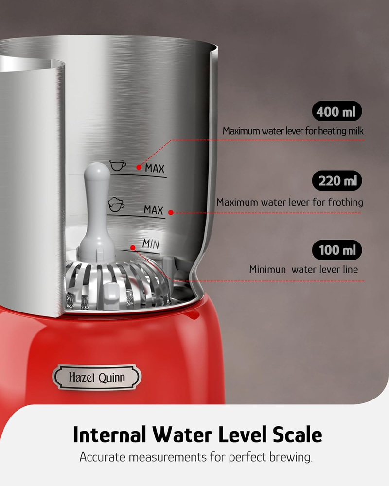 PSMF01b 5in1 Electric milk foam milk heater cold and hot foam foaming adjustment temperature and thickness of milk foam fine, good fluidity_voghion.com