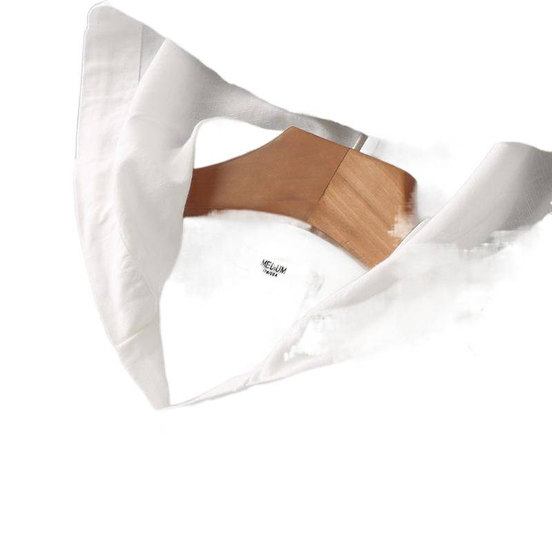 Chemise à manches longues en lin et coton mélangés pour homme – Chemise à capuche avec protection solaire UPF pour l'été, respirante, coupe ample et décontractée_voghion.com