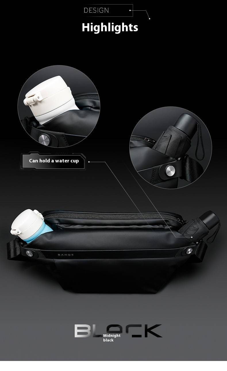 Borsa a tracolla da uomo BANGE, borsa a tracolla casual da lavoro, grande capacità, piccola borsa da uomo_voghion.com