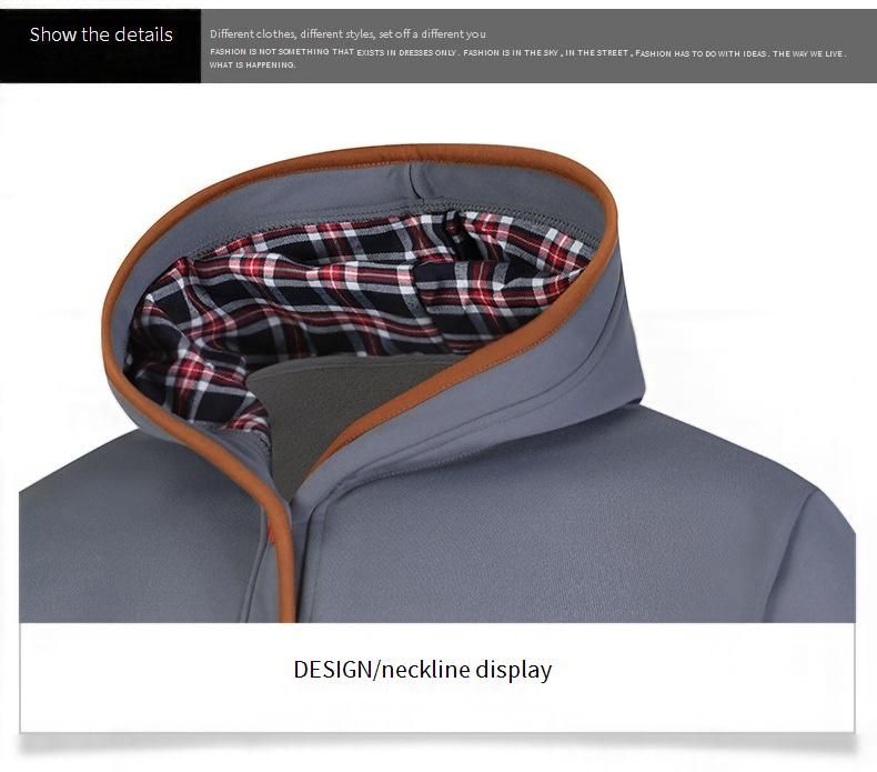 Men's Vintage Button-Up Hoodie – Oversized Retro Streetwear Zip-Free Sweatshirt (5 Colors, Lightweight Polyester, Drop Shoulder Design)_voghion.com