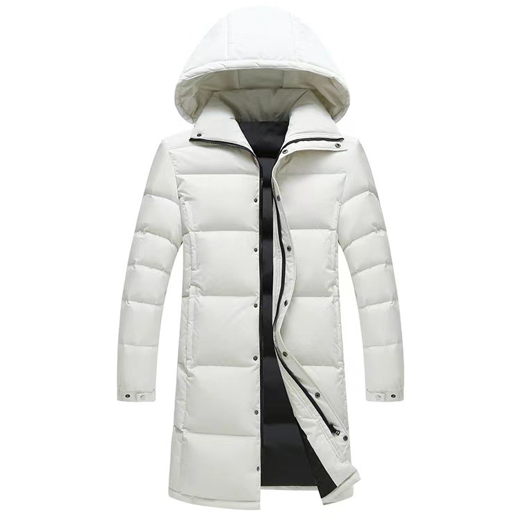 Premium-Unisex-Wintermantel – Slim-Fit-Pufferjacke im koreanischen Stil mit Stehkragen, dicker warmer Polyestermantel für Männer und Frauen_voghion.com