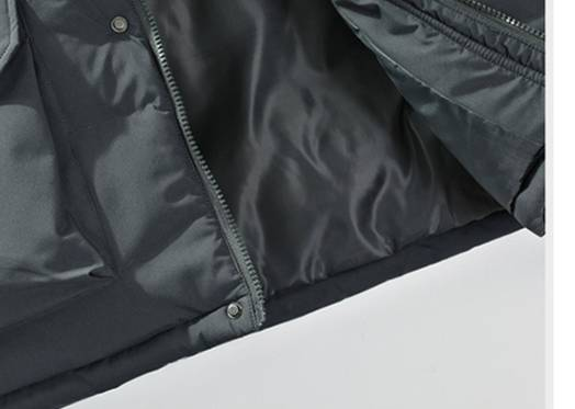 Unisex-Weste mit Stehkragen – Leichte, ärmellose Winter-Pufferjacke mit Reißverschluss und Kordelzug (M-4XL, Schwarz/Grau/Creme)_voghion.com