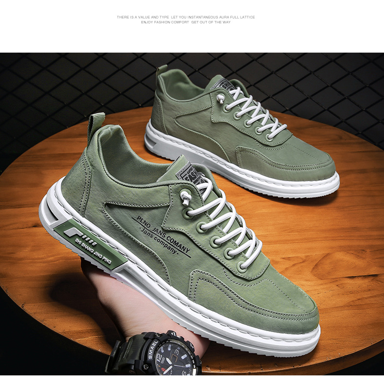 2024 Spring New Breathable Canvas Trendy Versatile Casual Sports Anti slip and Wear resistant Men's Board Shoes_voghion.com