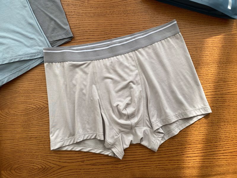 60er Joren Ukosi Seideschlupp Mesh Atmungsaktiv Männer Boxershorts Weich a Komfortabel U-fërmeg Täsch Dräierpack Ënnerwäsch_voghion.com