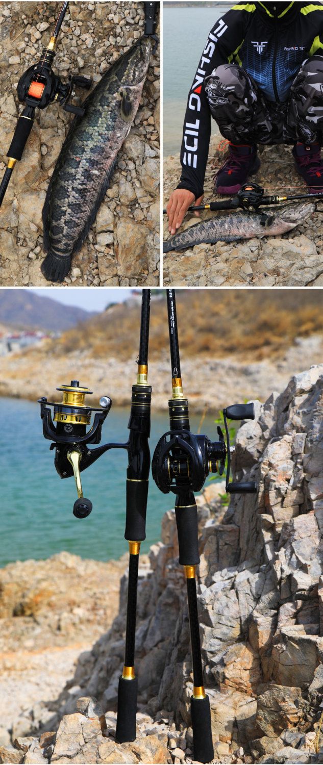 New Lure Set Carbon Fiber Ultra-light Fishing Black Fish Beginner Entry Single Rod Straight Handle Baitcasting Reel_voghion.com