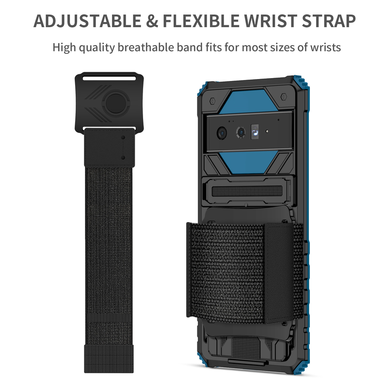 für Google Pixel 6A 6 Pro Hülle Armband Handyhalter, 360° drehbares Unterarmarmband Ideal zum Wandern Radfahren Laufen Pi_voghion.com