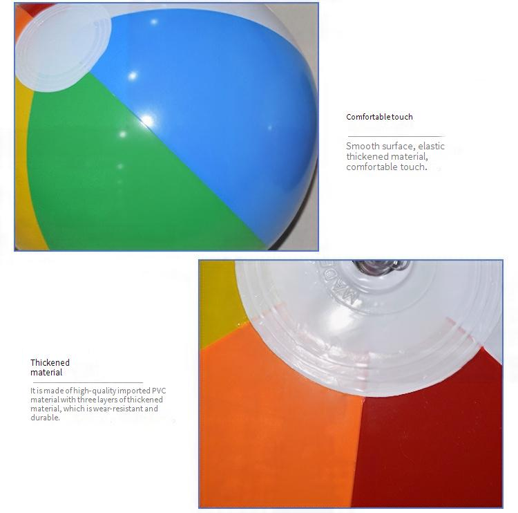 Aufblasbarer PVC-Wasserball in 6 Farben – 40 cm großes Wasserspielzeug für Kinder im Pool und Sandspiele_voghion.com
