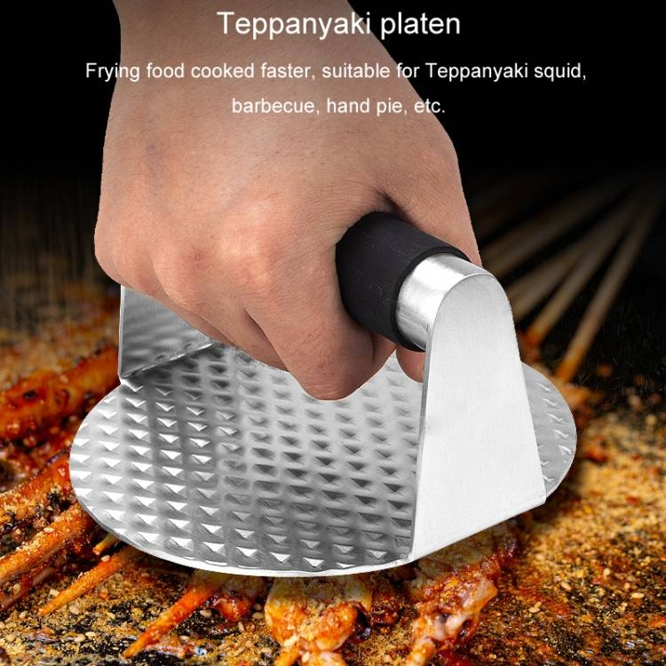 Pressa per hamburger in acciaio inox per cucina_voghion.com