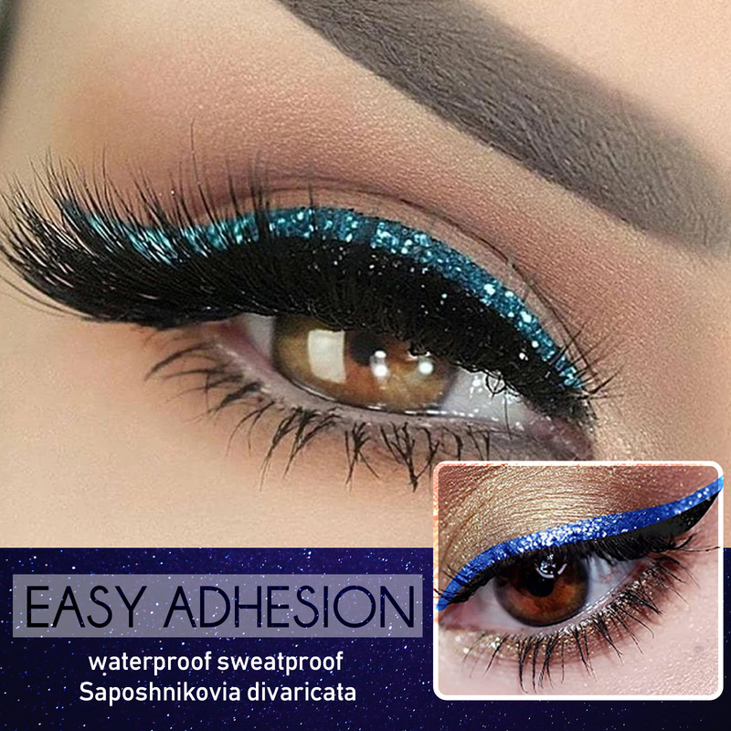 EELHOE pasta per eyeliner autoadesiva con finti capelli di visone senza colla, ciglia finte 3D, ombretti_voghion.com
