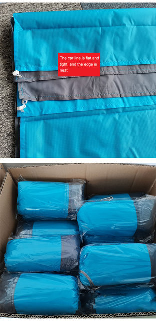 Tapis de camping d'extérieur 2 x 2,1 m, pliable, imperméable, couverture de plage, matelas, tapis léger et portable, tapis de pique-nique, tapis de plage de sable_voghion.com