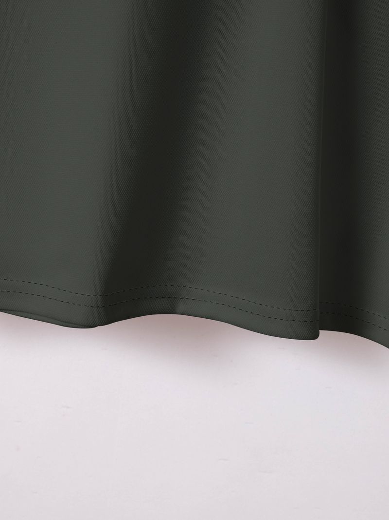 Herrenbekleidung Klassisches All-Match-POLO-Shirt mit Reversknopf Modisches Knopfdesign Sommer-Kurzarmoberteile_voghion.com