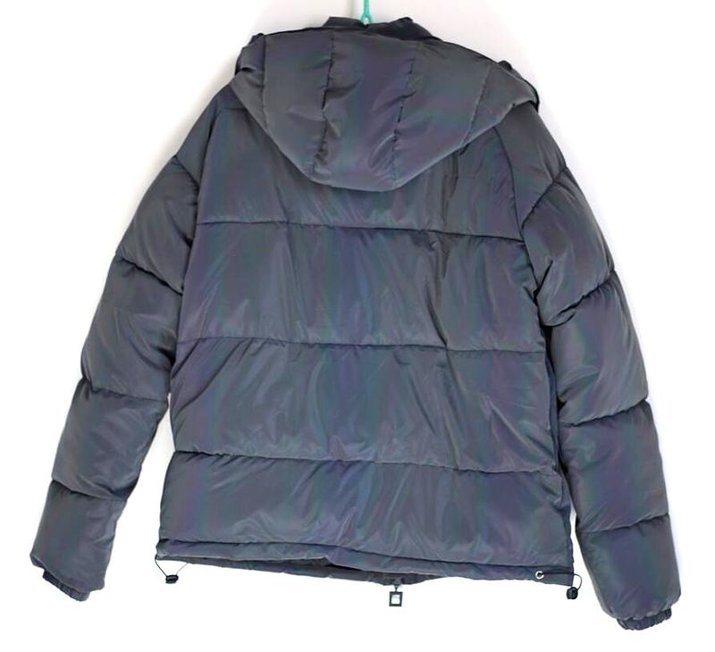 Abbigliamento maschile Moda Vestiti colorati in cotone riflettente Abiti da lavoro da uomo Giacca in cotone Taglie grandi Con cappuccio Cotone di seta Cotone Cotone Cotone_voghion.com