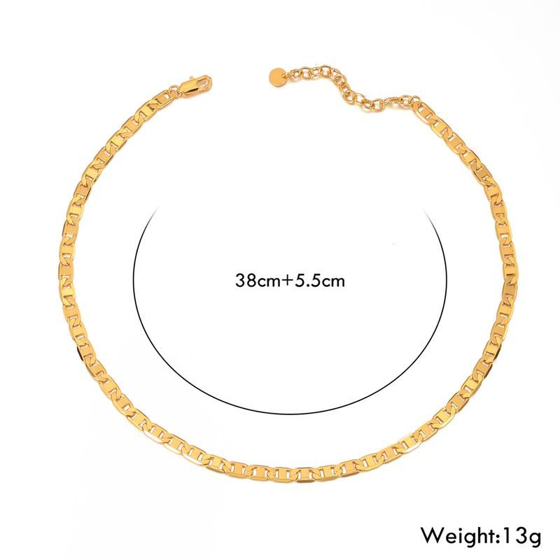 Collier cubain vintage tendance hip-hop haut de gamme, chaîne à motifs texturés, accessoires tendance pour femmes_voghion.com